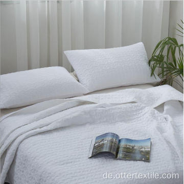Beliebteste weiche Tagesdecke aus Polyester in Grau, King Size